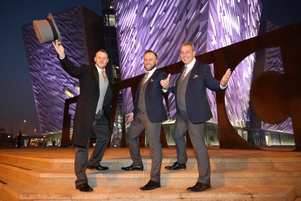 Check out tonight's Parade of Concierges from @GalgormResort and @CrownePlazaBEL (also known as Les Défilé Des Concierges, if you're feeling fancy...) - don't they look smart? #HUTop100