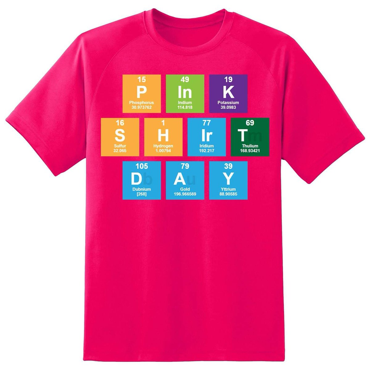 STEM_Play's tweet photo. Never look down on someone, unless you are helping them up! #pinkshirtday https://t.co/rU3nTWdudX