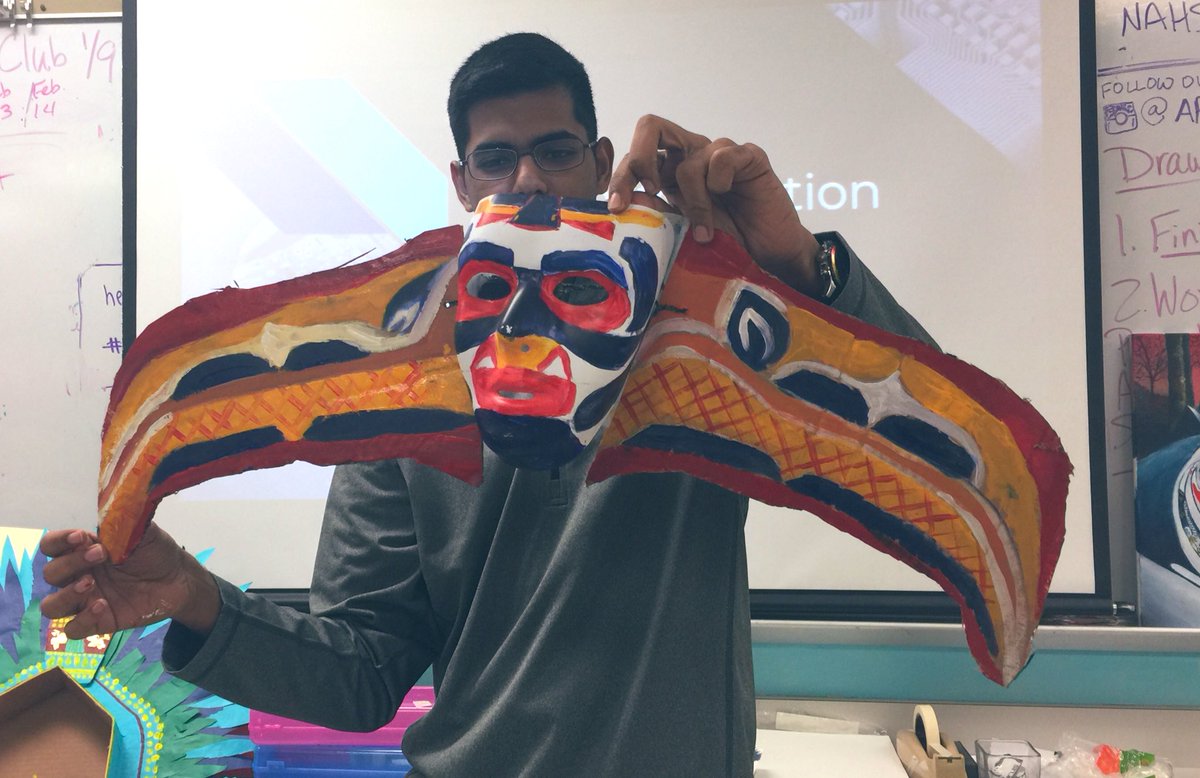 m_hauske's tweet photo. AP Art History group challenge - recreate your work of art and teach us about it #APAHAintForTheWeak #CHSArt #CISDCOVERSTORY #CowboysUnite #TransformationMask https://t.co/EeXL1rlzD1