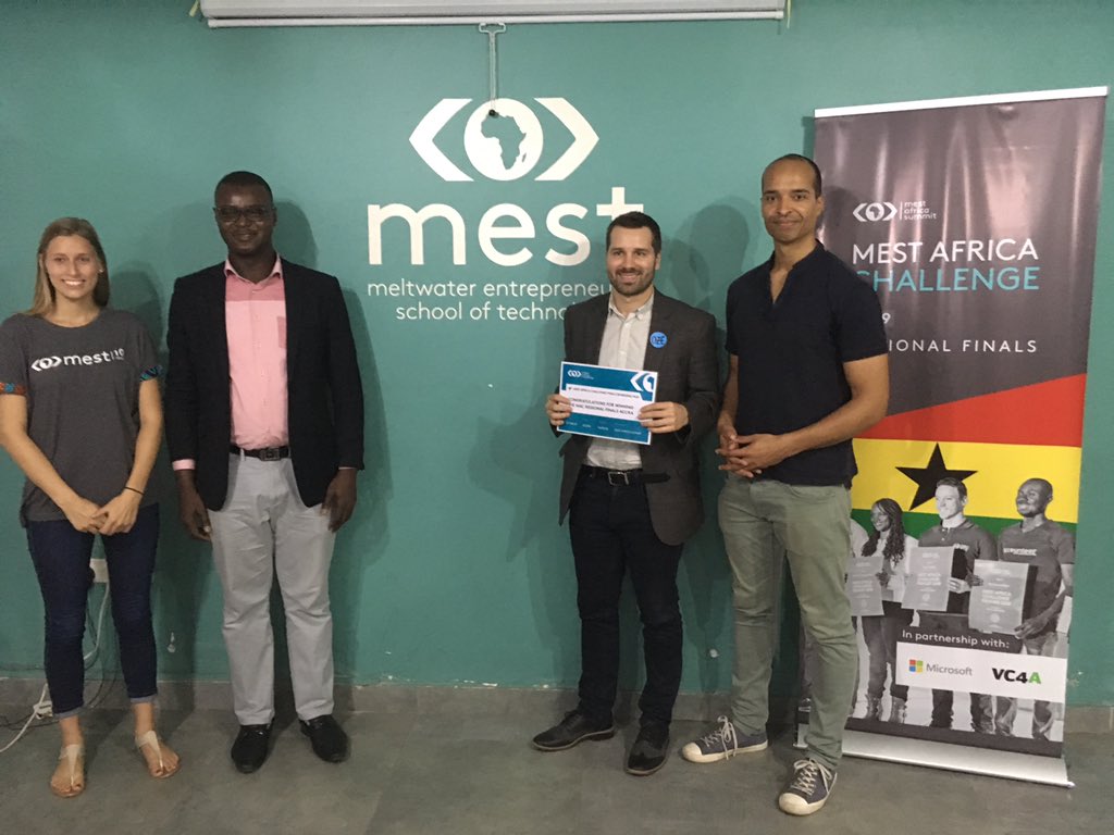 MESTAfrica's tweet photo. 🇬🇭 Congratulations to @oze! This exciting financial solution is the winner of the Ghana regional competition for #MESTAfricaChallenge and headed to Nairobi for #MESTAfricaSummit this June! https://t.co/VXrQ0xlNZF