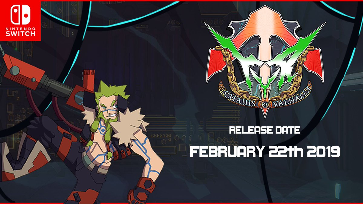 EnnuiStudio's tweet photo. Now you can find us on #NintendoSwitch 😎
#TyrChainsOfValhalla a retro action shooter platformer withfull of power-ups, robots, vikings and difficult bosses.
Wit a lot of pew pew pew and zoom zap ahhhhhggg and more !
https://t.co/kYpJhXDQXP https://t.co/JUrfxVSueL