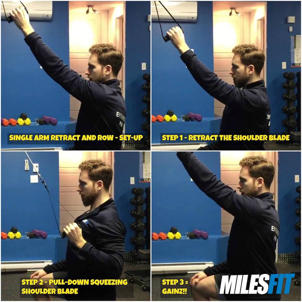 Milesfit's tweet image. #ExerciseDemo ➡️ Single arm split kneeling retract and row. 
#monklandvillage #fitness #westmount #mtl #milesfit #montreal #montrealfitness #ndg #transformation #exercise #vieuxport