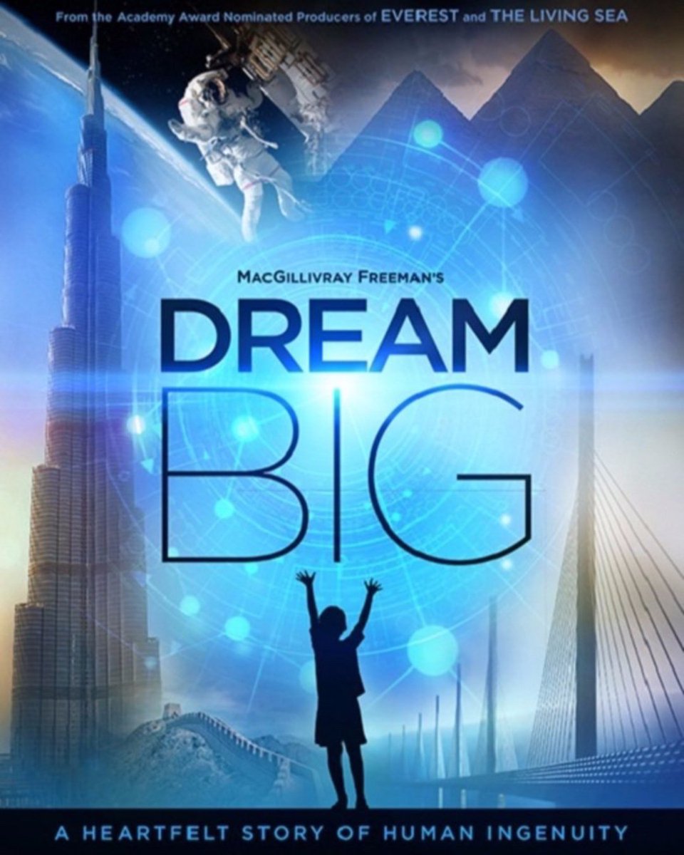 ExploriumI's tweet image. More Engineers Week fun at Explorium 💥
Screenings of "Dream Big - Engineering our World" 4.30pm everyday from Mon to Fri next week 🙌 €10 per person. #ENG19