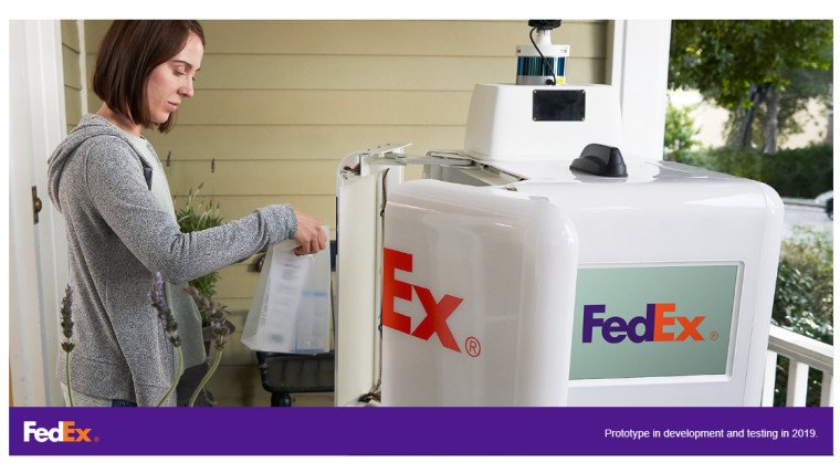 NeowinFeed's tweet photo. FedEx introduces autonomous delivery robot SameDay Bot #FedEx #SameDayBot #Robot https://t.co/E3Nmlcib8K https://t.co/Co4MLXOf5n