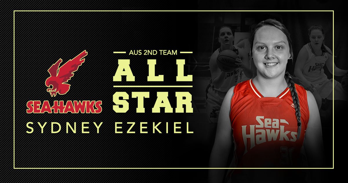MUNathletics's tweet image. WBB | Congrats to 5th Year Sea-Hawk Sydney Ezekiel on being named an @AUS_SUA 2nd Team All-Star. Way to go Syd! #WeFlyTogether #SecondTeam