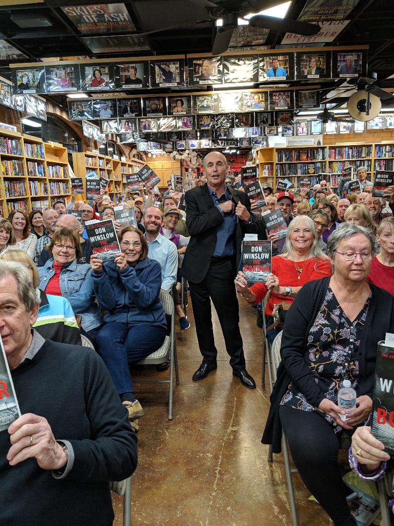 Don Winslow on X: Dear Writers, A packed house @poisonedpen Monday night.  I'm posting this photo to tell you that when I came here for my first book,  A Cool Breeze on