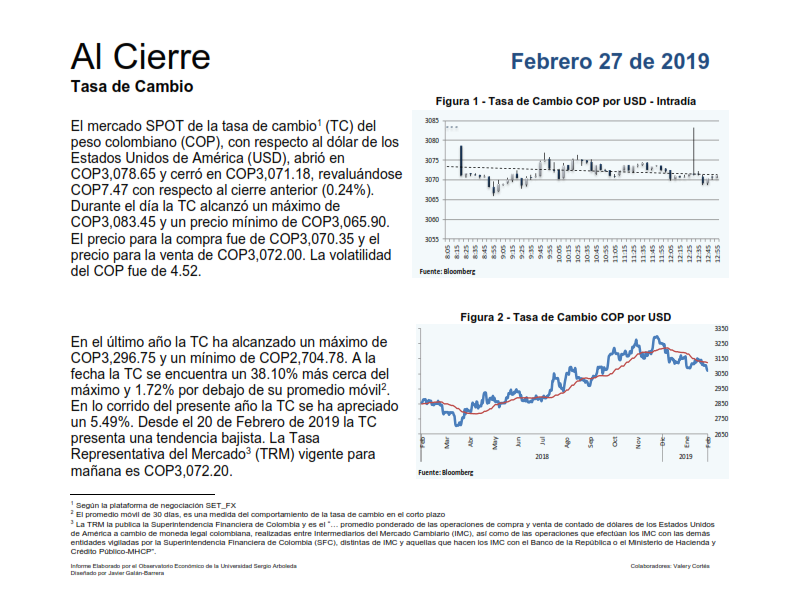 Economia_USA's tweet photo. #AlCierre de la Jornada, este es el resumen para hoy del Observatorio Económico, Financiero y Empresarial #OEFE. @observandoefe @jgalanb https://t.co/W8N0Ly8Yhq