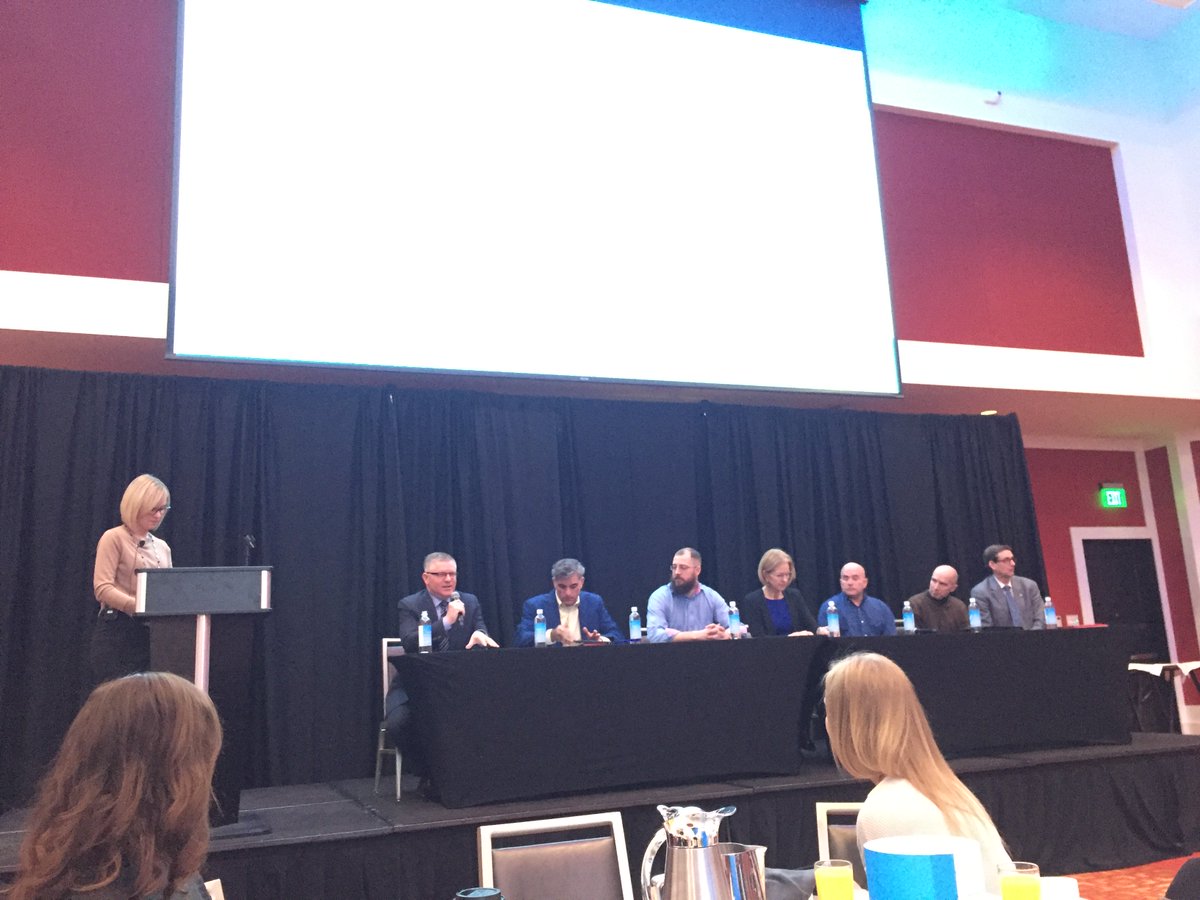 We were excited to sponsor today's #HealthCareForum from @GreaterSpokane. Michelle facilitated a great discussion about the important role businesses have in helping address the opioid crisis. Look for a blog next week with takeaways for employers!