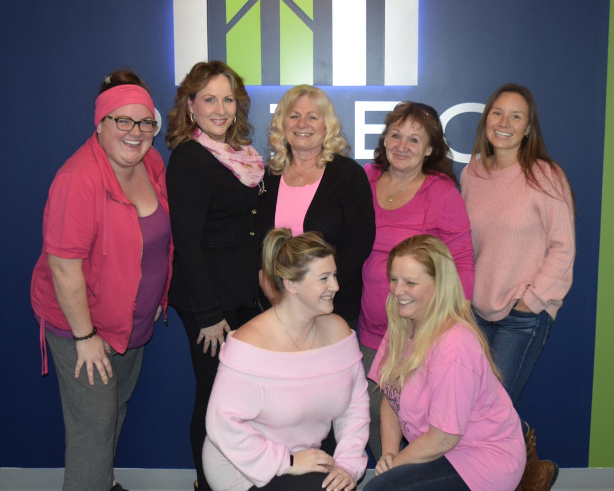 It's Pink Shirt Day at Radec and staff members: Jenn, Rona, Debi, Sue, Krystal, Daniella and Kim made a stand against bullying by wearing pink to work. Learn more about the anti-bullying movement by going to ow.ly/5bZf30nRzK1 <a href="/pinkshirtday/">Pink Shirt Day</a> #antibullying #radecgroup