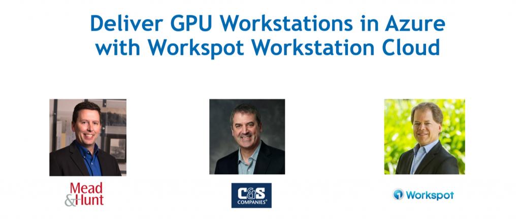 #AEC firms can pursue more projects, regardless of geographical boundaries, with #cloud GPU workstations. Watch the on-demand webinar to see how these major #engineering &amp; #construction firms achieve this today. bit.ly/2SrGcVy