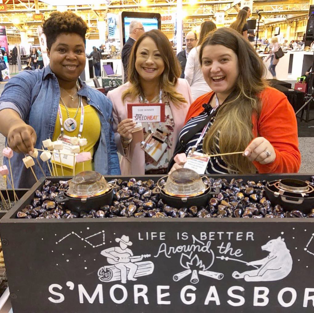 SternoProducts's tweet photo. That’s a wrap for #catersource2019! Shout out to everyone who stopped by to roast some s’mores and check out SpeedHeat! https://t.co/1ddIhydGVj