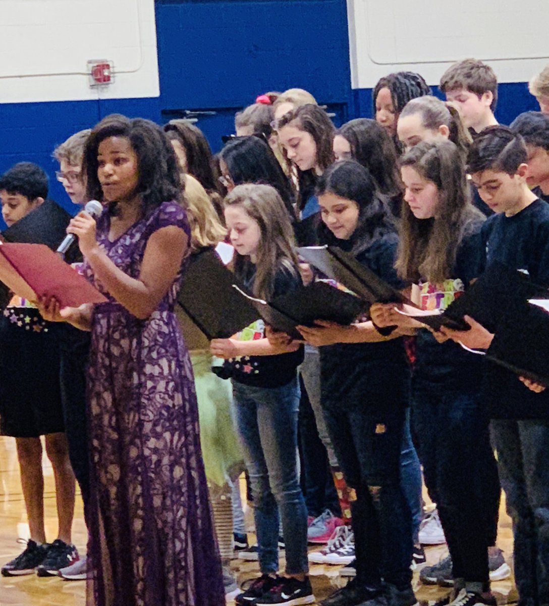Super job Ms. Speaks &amp; <a href="/GRISHAM_MS/">Grisham MS</a> for an amazing “Building Our History Together” Black History Program. Great performances by the Grizzly Band, Choir, Theater, &amp; Orchestra. Inspirational words by Trinity Woods and J’Lan Mims highlighted the program. We’re <a href="/RoundRockISD/">Round Rock ISD</a> proud!