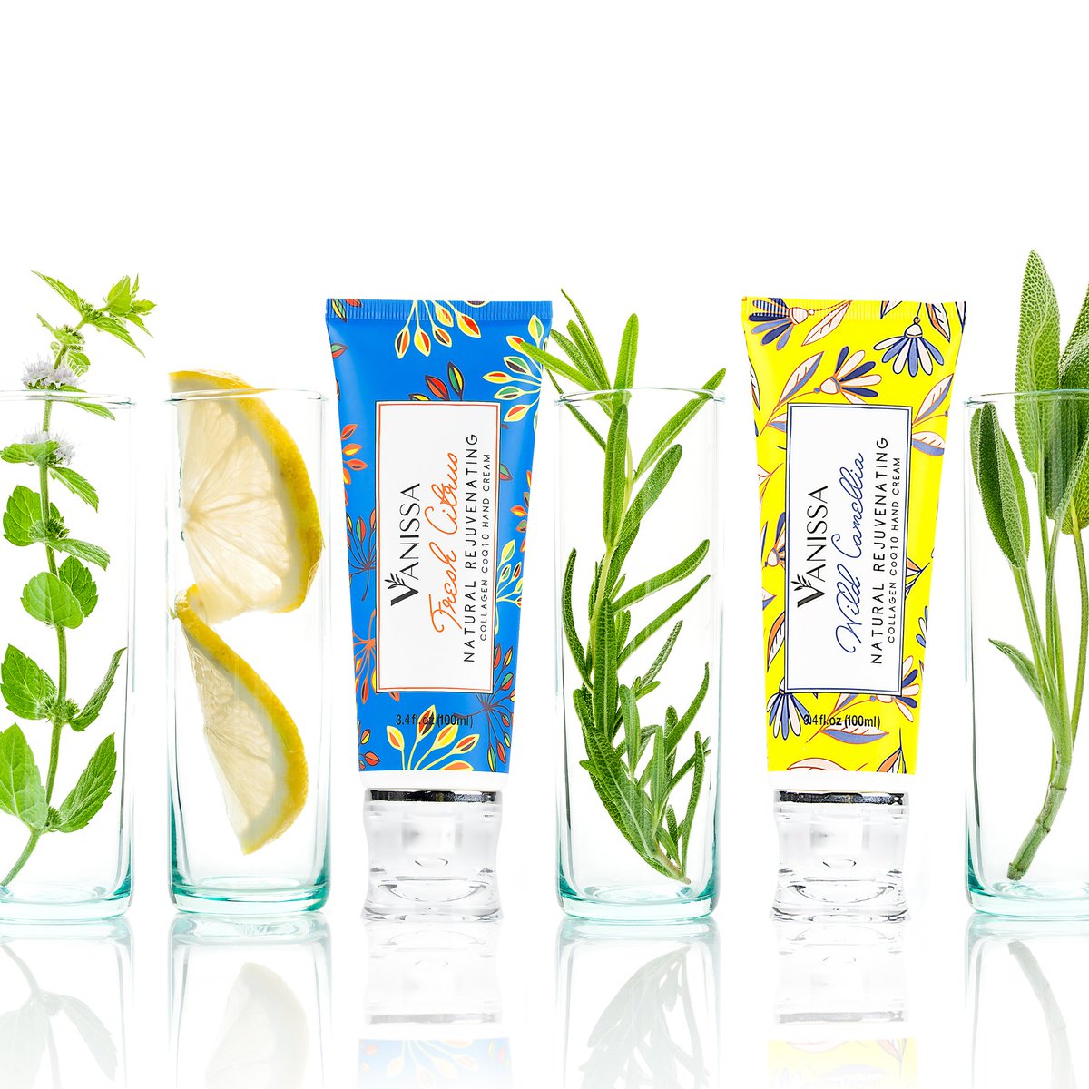 VanissaNatural's tweet photo. We love our natural #handcream with #collagen and #coq10! Pick from #englishrose, #freshcitrus, #whitepeach, or #wildcamellia. #vanissanaturals #naturalskincare https://t.co/U76wgWmL3m
