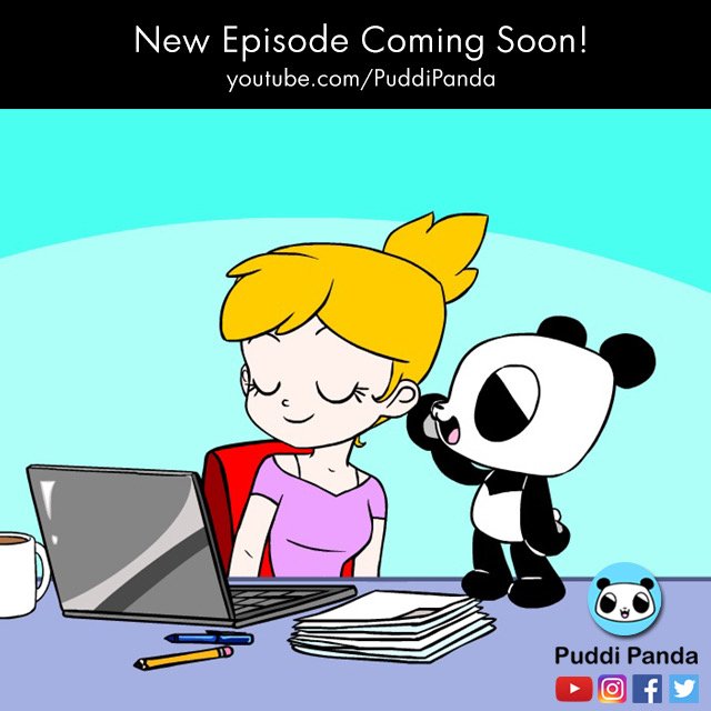 Puddi_Panda's tweet photo. Guess what Puddi’s saying? New episode coming soon! 🐼 #officialpuddipanda #puddipanda #puddi #panda #cutecartoon #funnycartoons #animationart #animated #funnyanimal #cuteanimal #cutebear #sneakpeek #cutepanda #cuteanimation https://t.co/PEJVWlSvm0