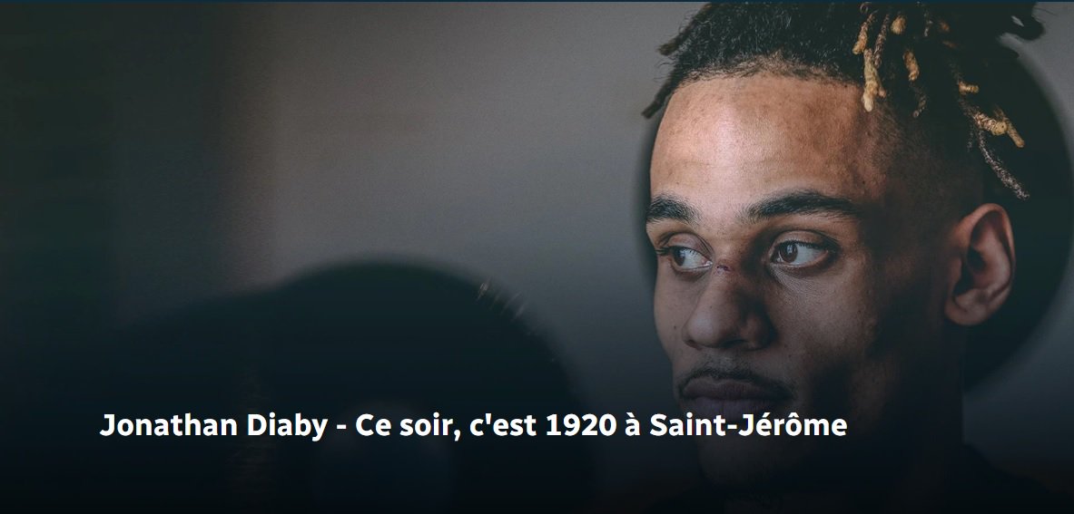 fparenteau's tweet photo. «Je joue depuis que je suis tout petit. J’ai joué chez les pros. J’ai maintenant 24 ans et dans cet aréna de Saint-Jérôme, en ce samedi soir, c’est la première fois que je pleure à cause du hockey.» – Jonathan Diaby https://t.co/wyagYuFWvu https://t.co/0PjFzPUYuR