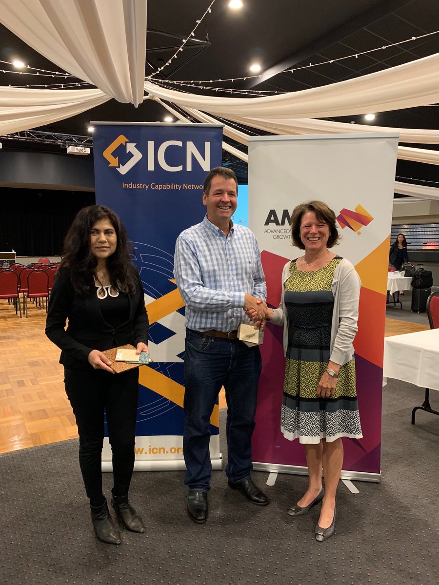 Great to have Sally Palmer, Venna Shajwalla and Michael Sharpe at Industry Capability Connect. #advman