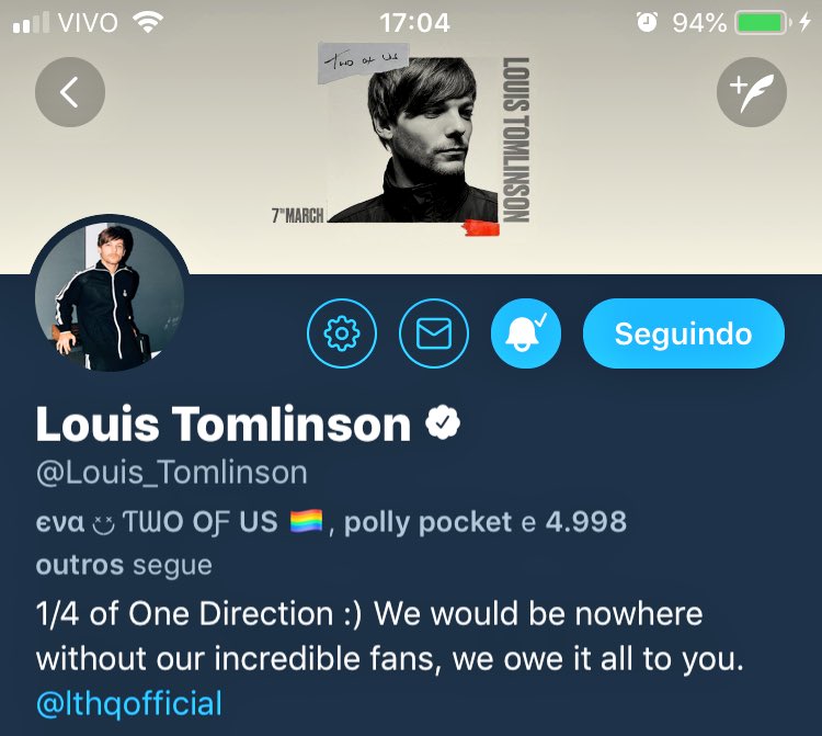 LouisStanBr's tweet image. INFO | Todas as redes sociais do Solzinho já estão panfletando o hino #TwoOfUs. 💙