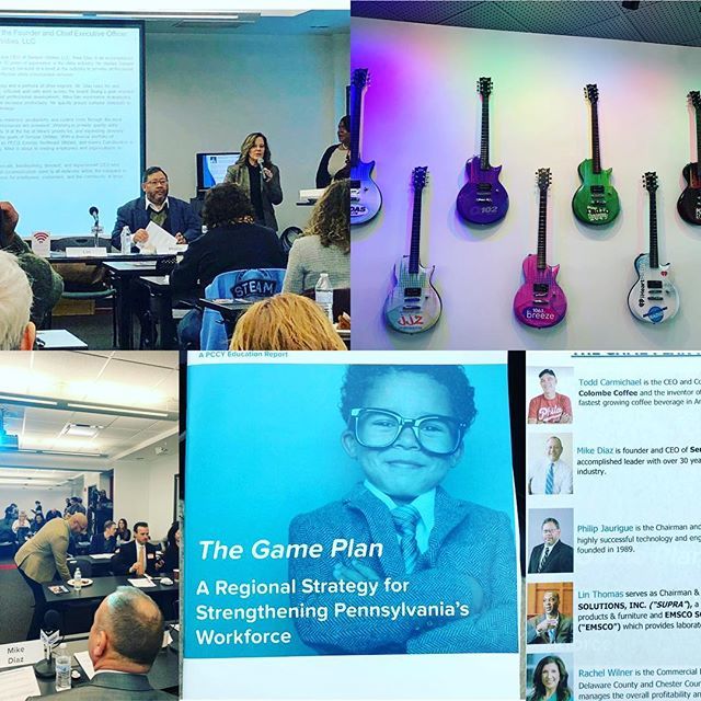 philjaurigue's tweet photo. Thank you Philadelphia #asianamericanchamberofcommerce for having me rep on #pccy panel on "A New Game Plan" for regional workforce at @iheartradio studios https://t.co/EmbC6qlB6I https://t.co/EKAaYeGNAW