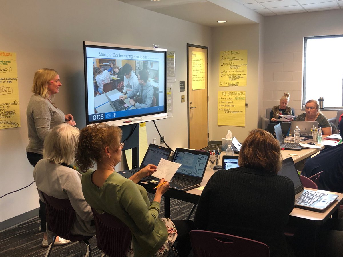 abenton00's tweet photo. Great collaboration as DMS teachers are immersed in the ASSESSMENT module of the Instructional Framework. #onslowdlt ⁦@DMSMedia411⁩ ⁦@OnslowSchools⁩ https://t.co/8FYGR8vYC0