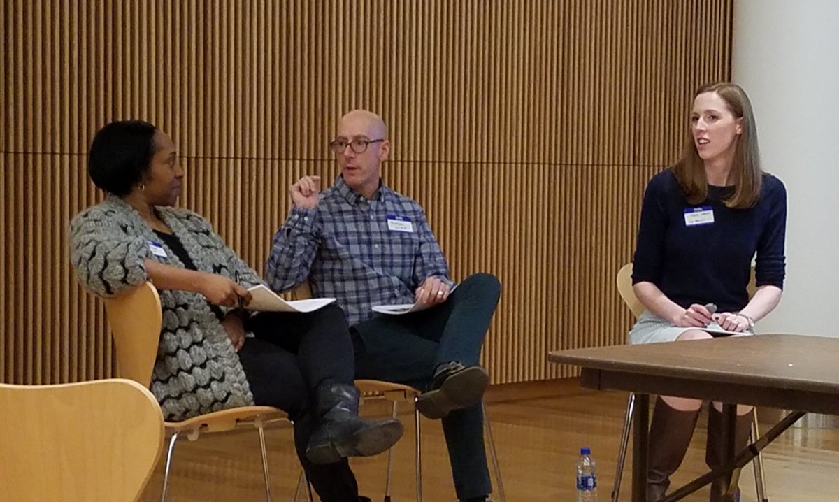 tessnetwork's tweet photo. Small group discussions to exchange #CRM ideas and best practices were the order of the day at this week's #NYC TUG meeting, hosted by @nycballet. This was one of six regional or virtual Tessitura User Group meetings taking place across the globe this week. #TNTUG #tessnet https://t.co/RjivwWGoU2