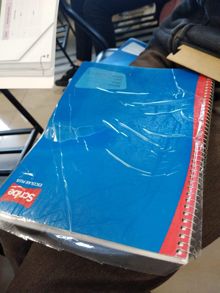 ¿Seguro que sabes forrar libretas?
-Si, claro