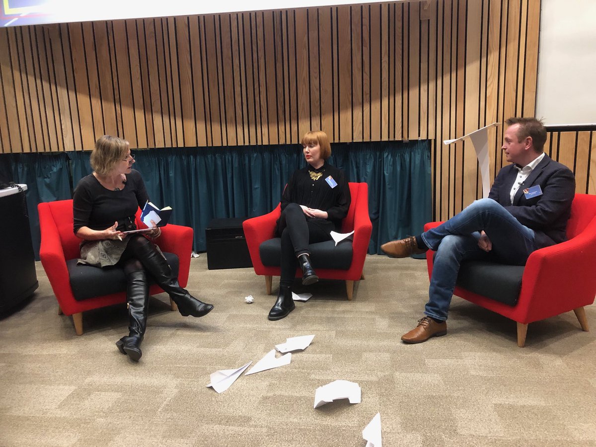 petereales's tweet photo. “Why did you cocreate?” asks Fiona from ⁦@bournemouthuni⁩ - “In digital you have no choice” says ⁦@mhawkyard⁩ ⁦@MikeWarneEvent⁩ #mwe19 https://t.co/CLEeBtWpxR