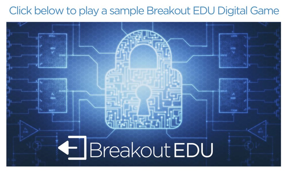 MrBillySpicer's tweet photo. Now’s the time to check out the debut of our @iste Educator Standards digital @breakoutEDU game! #ICE19 We’re in the PLN Plaza... https://t.co/jgwSCJZOMj