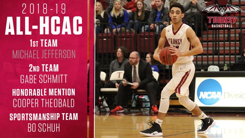 If I could be like Mike. 

Our <a href="/TransyHoops/">Transy Men’s Basketball</a> sophomore Michael Jefferson, has been selected to the All-HCAC First Team to lead All-<a href="/HCACDIII/">Heartland Collegiate Athletic Conference</a> award winners for the 2018-19 season! 

STORY - bit.ly/2GOR7am