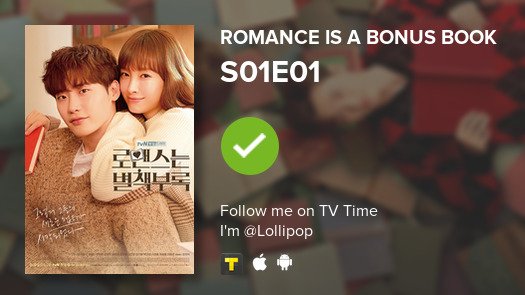 Laetey's tweet photo. I've just watched episode S01E01 of Romance is a Bon...! #tvtime https://t.co/vBqEPXgzGi https://t.co/VFoWQVS25B