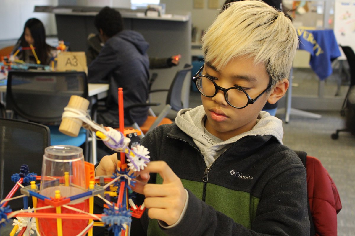 excitecenter's tweet photo. Aaaaaand that's a wrap! Our Mini-Course on Making Music with @SLAMiddle concluded today, as the students used their #musicalrobots to perform along to songs. SLA High School interns helped capture the activities. #SLAexcites #STEAMedu #MakerEd https://t.co/mOtmDyhfIp