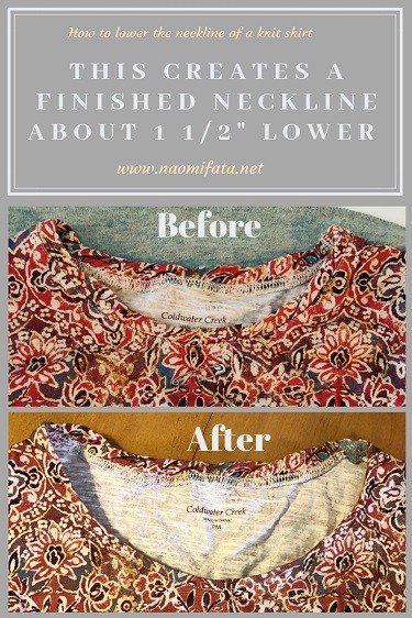 NaomiFata's tweet photo. How to lower the neckline of a knit https://t.co/slEETm0LMn https://t.co/q0hbzZjQuN