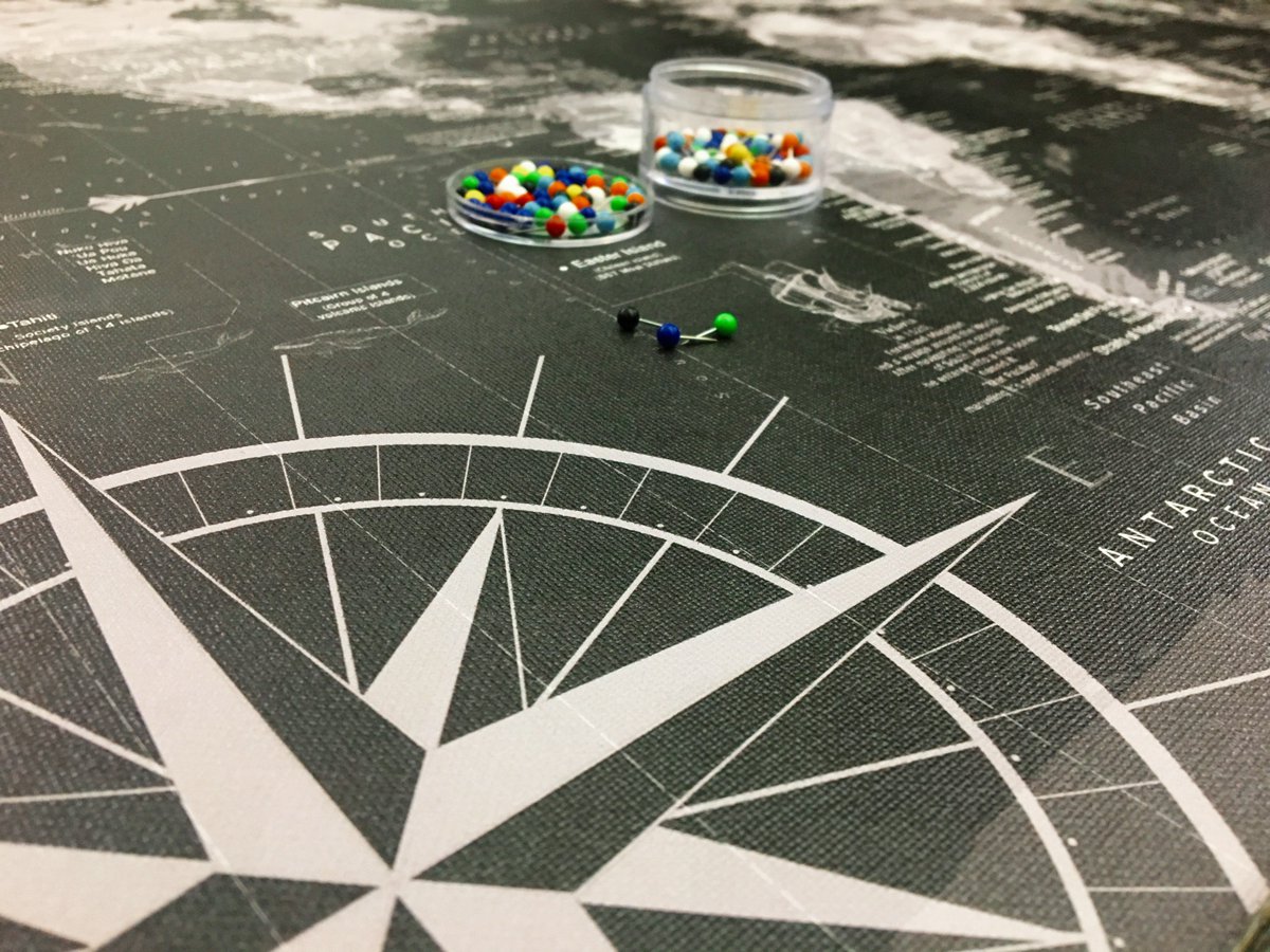 GeoJango_Maps's tweet photo. Boldly go where you have not gone before. Record your ventures on this USS Enterprise World pushpin map.

https://t.co/0lD7EwT3nc

#StarTrek #Quote #geojango  #travel #explorenature #maps #pushpinmap #worldmap #goexplore #giftideas #colorsoflife #madeinusa #cartography #canvasart https://t.co/NHtgrToFbX