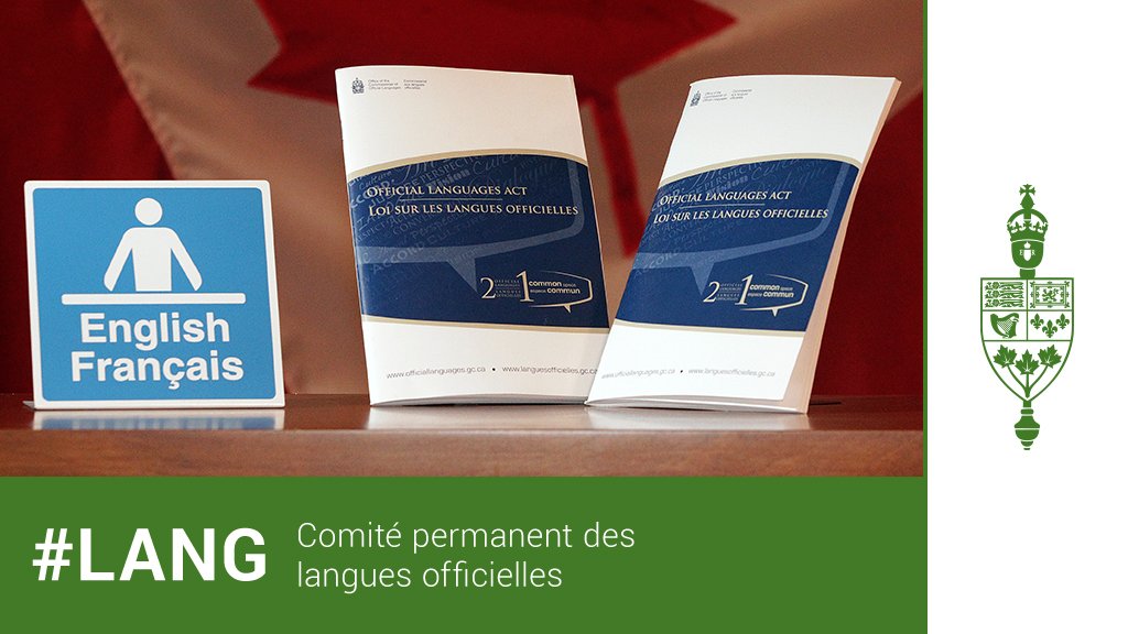 .<a href="/DenisParadis_BM/">Denis Paradis</a> a présenté un rapport du comité #LANG. Pour en savoir plus sur les travaux de #LANG : ow.ly/aevB30c9AaC