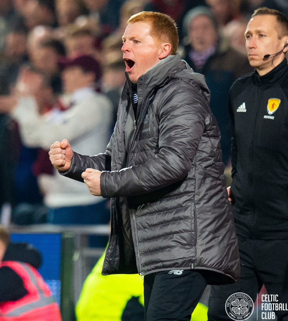 CelticFC's tweet photo. Passion from the gaffer! 💪

#HEACEL #SPFL https://t.co/9ohDBfKz5p