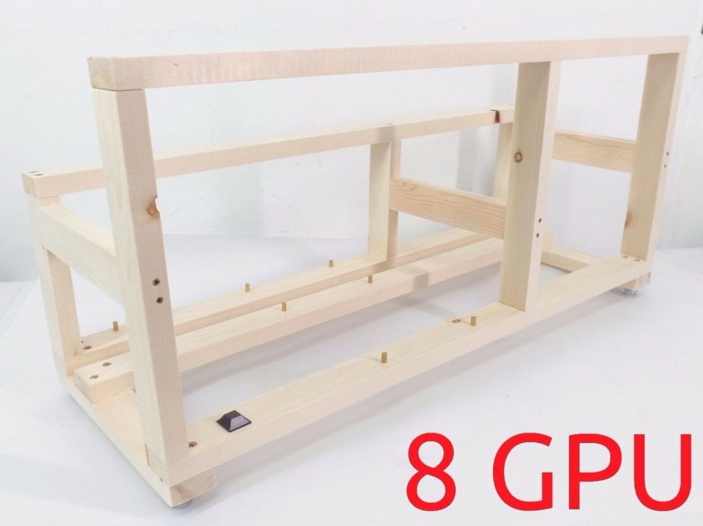 LeonJohnsonLJ's tweet photo. Crypto Coin Currency Open Air Mining Rig Frame Case 6/7/8 GPU 2x PSU ETH ZEC BTC https://t.co/CV3HpLLGFR https://t.co/q0tzjKW24o