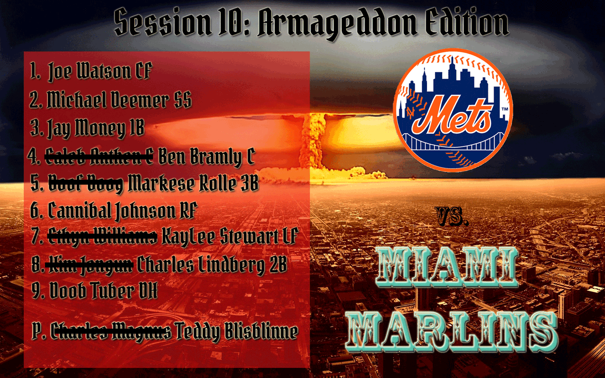 Fake New York Mets tweet media