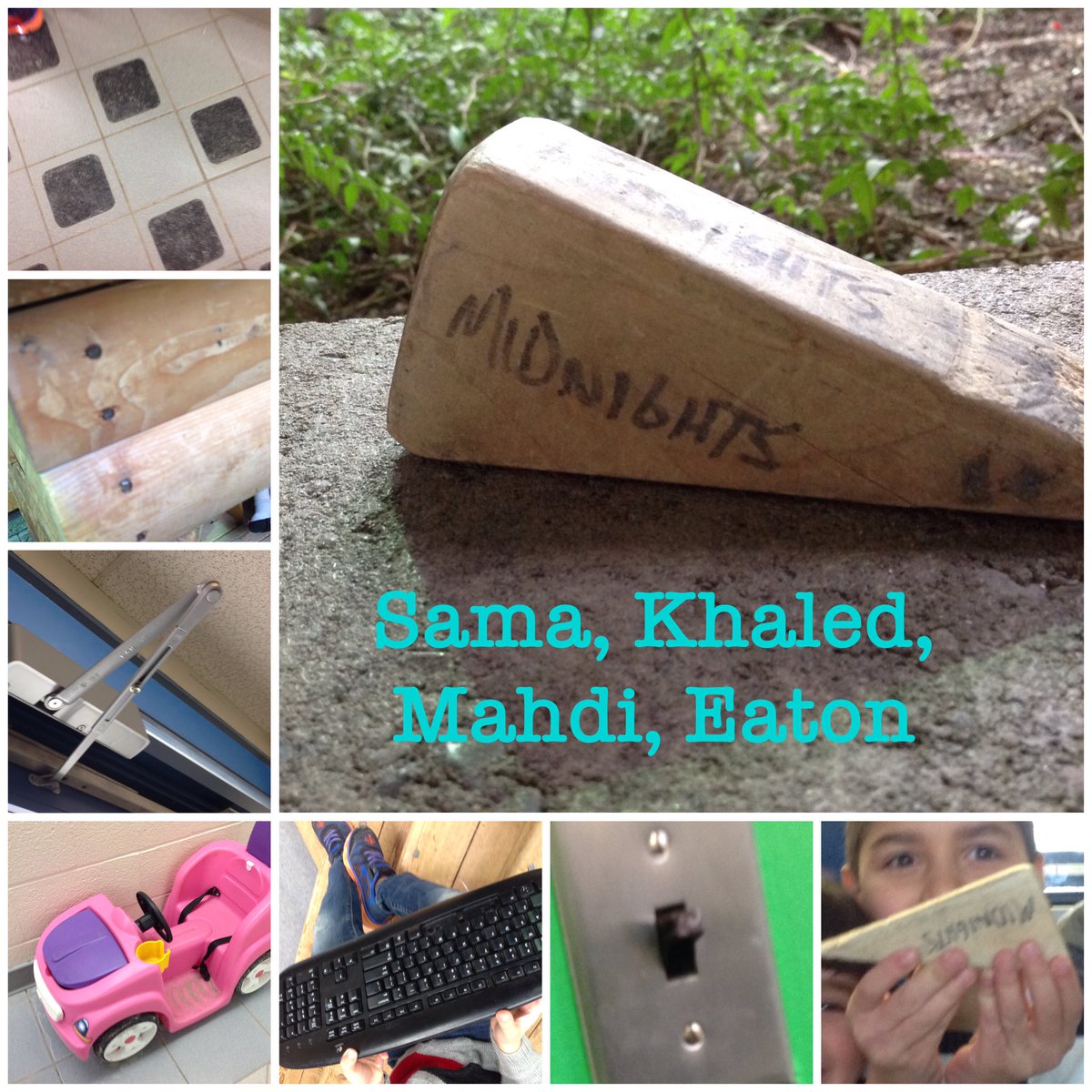 MrsKaraMartone's tweet photo. We created simple machine picture collages using Pic Collage and Pixlr as a review of our science unit! Thanks grade 7/8 helpers @MissCBeattie! @WilfridJuryPS #tvdsbtech #science #handsonlearning #learningandmoving #groupwork https://t.co/gijyJcc6EX
