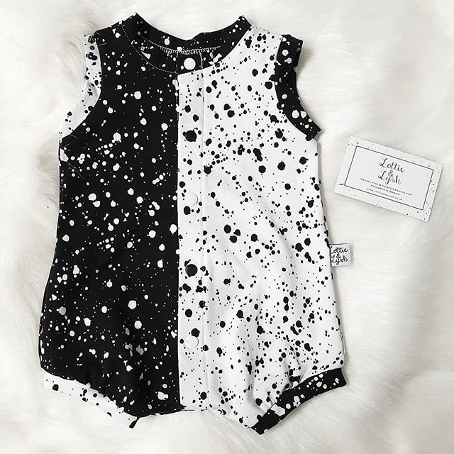 LottieandLysh's tweet photo. Oh my ovaries! This tiny little custom design Bummie Popper Romper is everything! Fancy designing your own?! What's your style?
.
#Lottieandlysh #kidsfashion #monochrome #splatter #monosplatter #blackandwhite #monokids #bummieromper #babyspam #babyfashion #newbaby #newborn #… https://t.co/jow7G5Mmrv