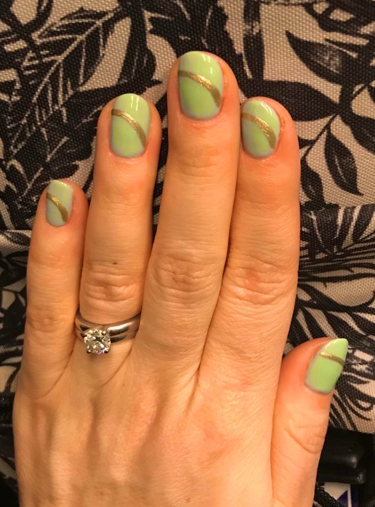 When the journalist you’re meeting up with suggests that you go and get a manicure together, rather than catching up over a drink 💅🏼 Thanks <a href="/WAHNAILS/">WAH Nails</a>!