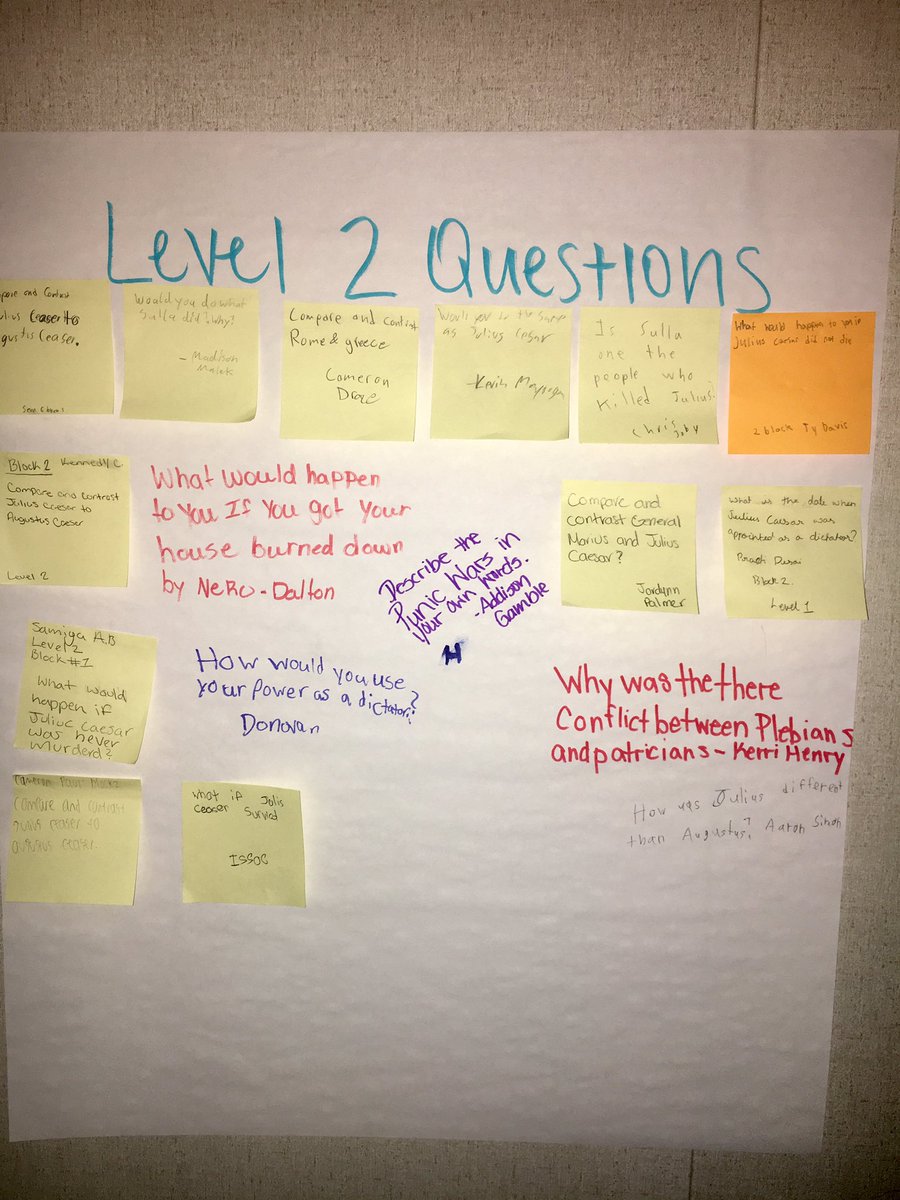 msrushertweets's tweet photo. Using Inquiry in the classroom to develop higher-order thinking skills! #keepthequestionscoming @SummitMS_AVID @MagnetSidi https://t.co/6xDb9Gb1W1