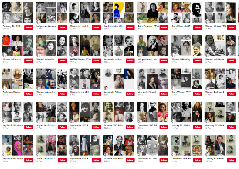 Wiki4W's tweet photo. Imagine if a group of people decided to fix the on line #gendergap. Over 3 years they ran over 100 editathons and recorded the additions on #Wikipedia, #Twitter and see our pictures here on #Pinterest 
https://t.co/c5FmnM7r3O https://t.co/q8UHto2ogE