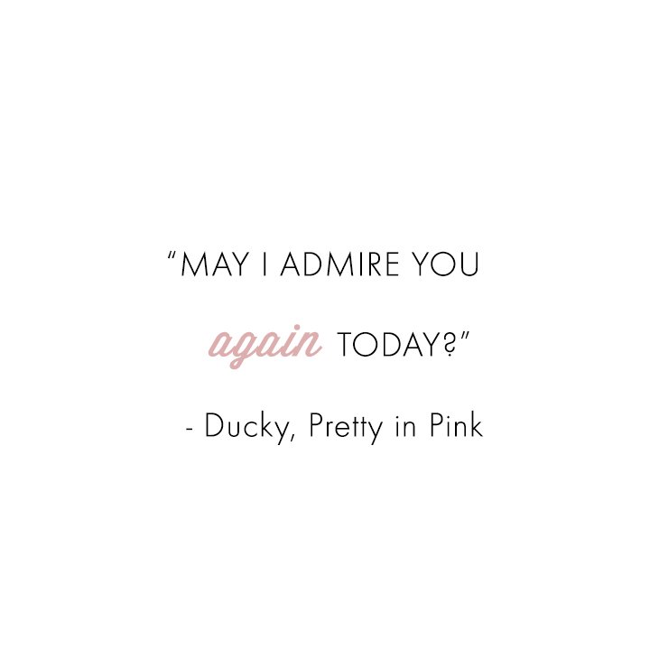 We all need an admirer, even if it’s ourselves. 

#ismellgreat #PrettyinPink