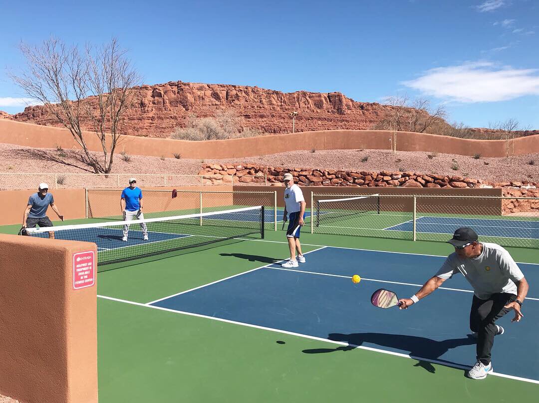 AtEntrada's tweet photo. Had so much fun playing pickleball with Sun City Mesquite today! #pickleball #entradaevents https://t.co/PH4FNbR3ti