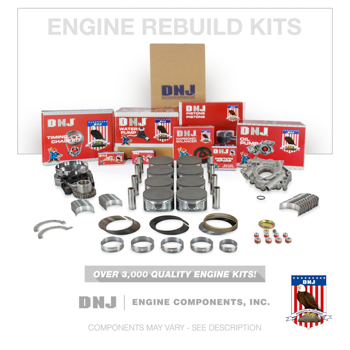 dnjcomponents's tweet photo. Engine Rebuild Kits are available near you!
Extend the life time of your engine with quaity components.
🔧 https://t.co/6S5lCP0nHF https://t.co/JzPxIIk4eH