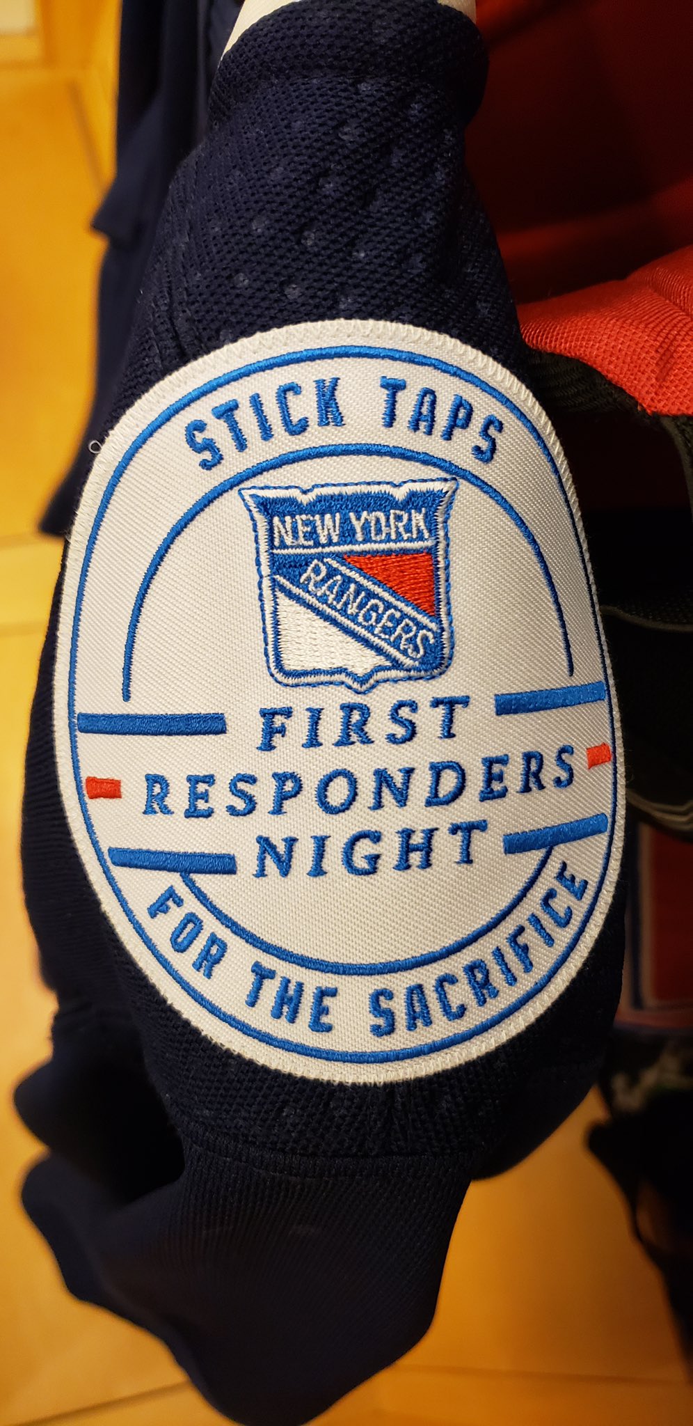 new york rangers first responders jersey