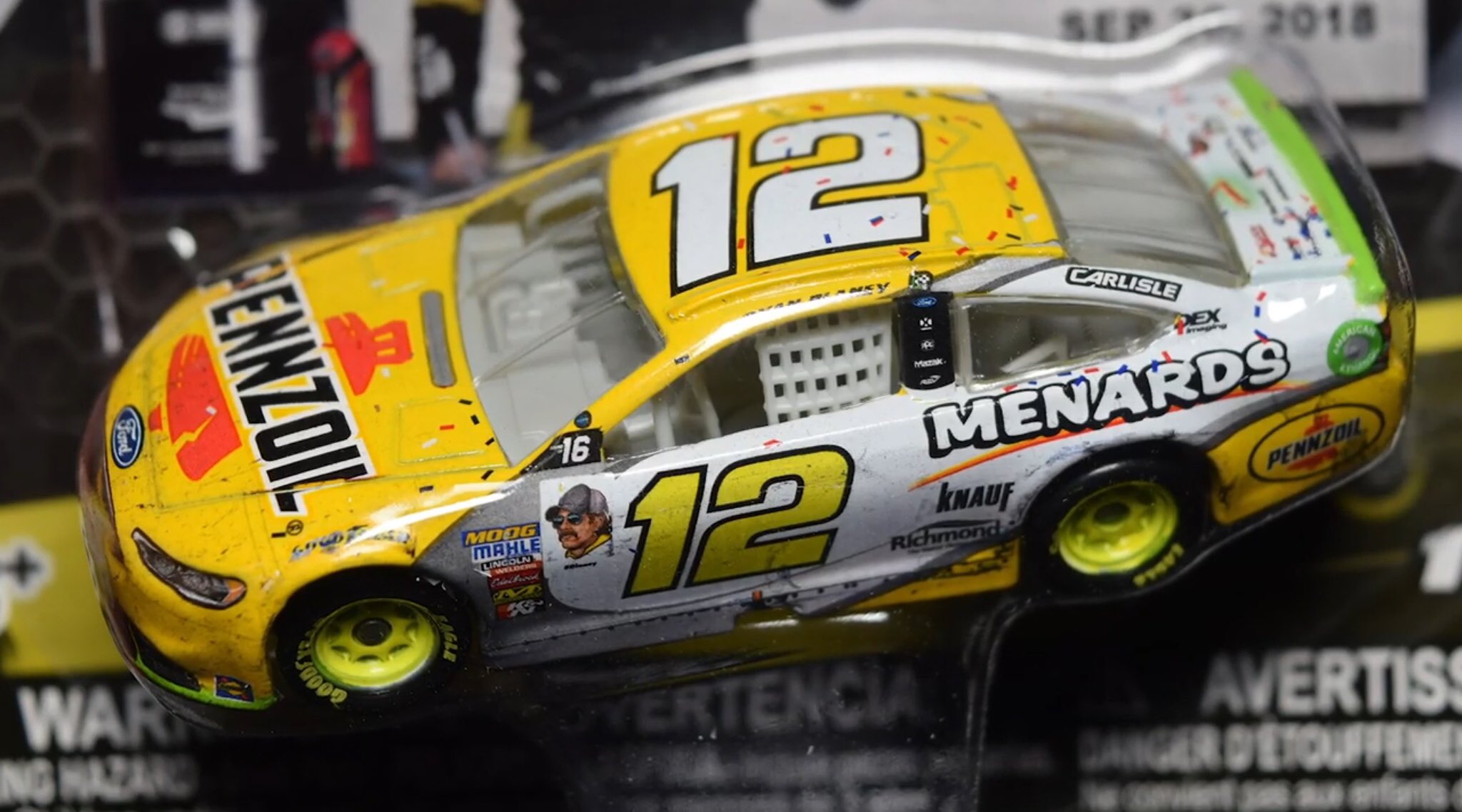 Ryan blaney roval win diecast sales