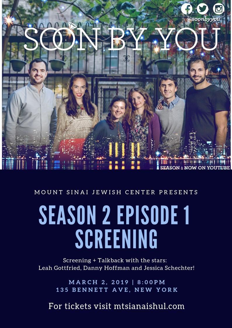 SoonByYou's tweet photo. Join us this Motzei Shabbat! 
Tickets at https://t.co/GpefVgWmDb https://t.co/1DByhEsJVJ