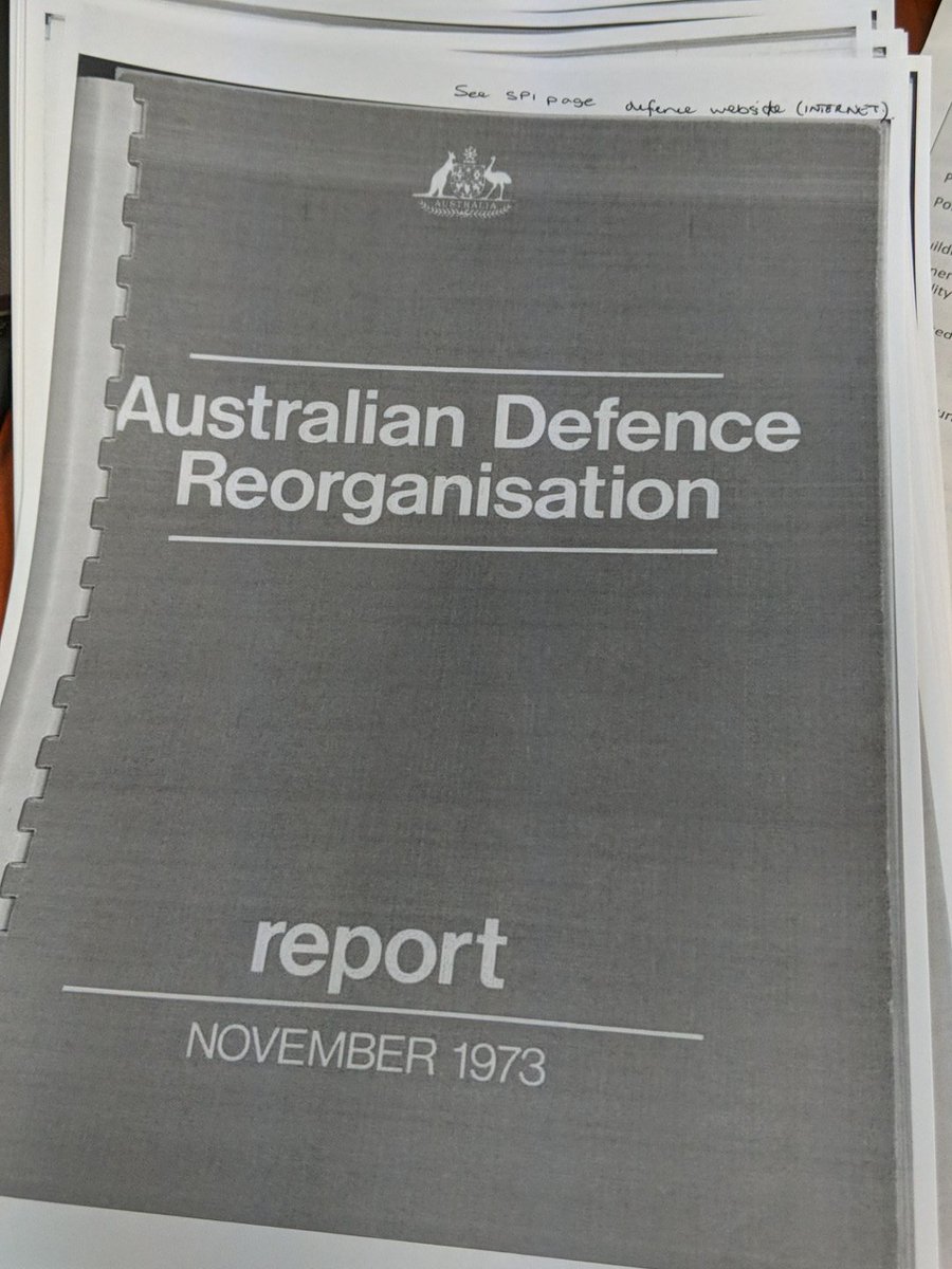davidblogistics's tweet photo. Before you start writing about the future, understand where you are coming from. The Tange Report was as much about organising Defence logistics as it was command and control. #PhDAdventures https://t.co/jI1OzFPlKu
