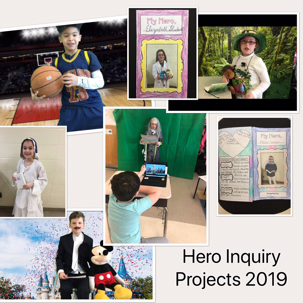 Hero Inquiry Projects were a success! The best part, the high levels of excitement and engagement from my kiddos 👍 <a href="/CBButlerElem/">Butler Elementary</a> <a href="/CBmkauffman/">Michelle Kauffman</a> #Grade3Kauffman <a href="/DoInkTweets/">DoInk Tweets</a> #makelearningfun #moviestarsinthemaking