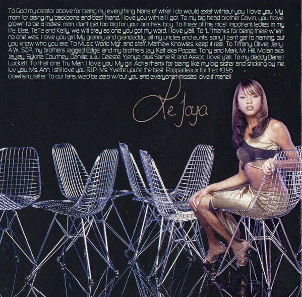 Thank You Notes of Destiny's Child's 'The Writing's On The Wall